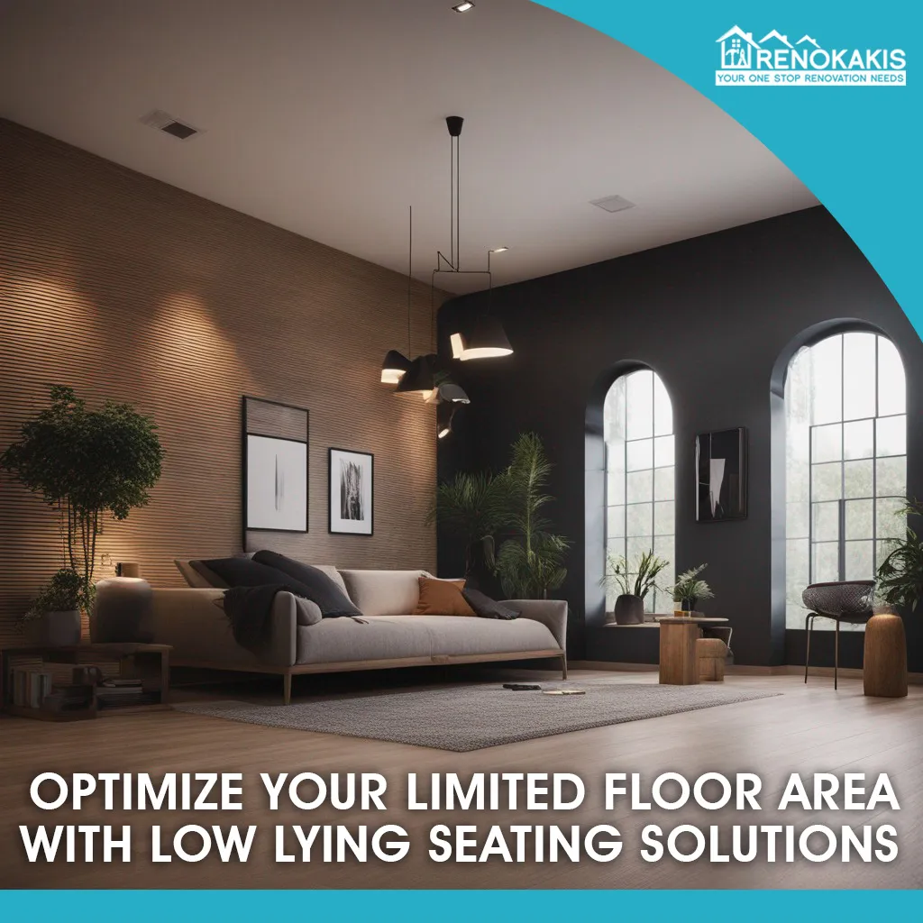 Optimize Your Limited Floor Area with Low Lying Seating Solutions
